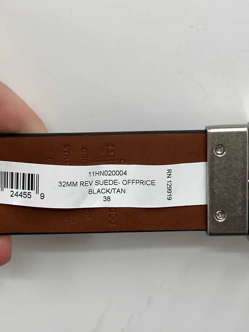 Cole Haan NWT Reversible Belt | Black/Tan, Regular 38